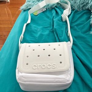CROCS Classic White Crossbody Bag